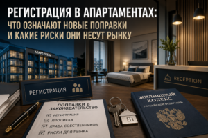 Регистрация в апартаментах возможна